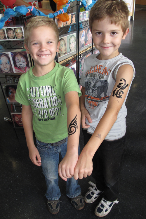 Airbrush-Tattoos-Jungs-Boys