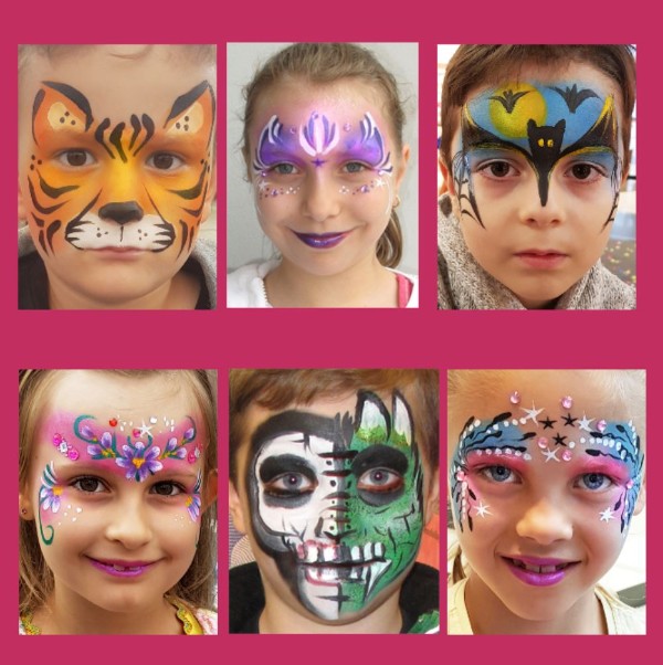Kinderschminken-Darmstadt-Tiger-Batman Kinderschminken-Darmstadt-Tiger-Batman