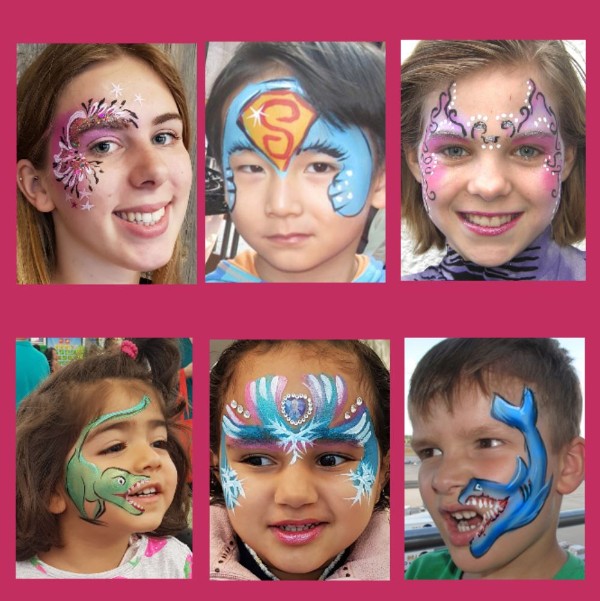 Kinderschminken-Mannheim-Eiskönigin-Superman Kinderschminken-Mannheim-Eiskönigin-Superman